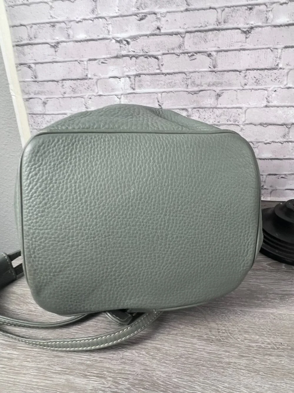 Rare Color COACH Vintage Sonoma Sling Bag Natural Grain Leather Crossbody 4922
